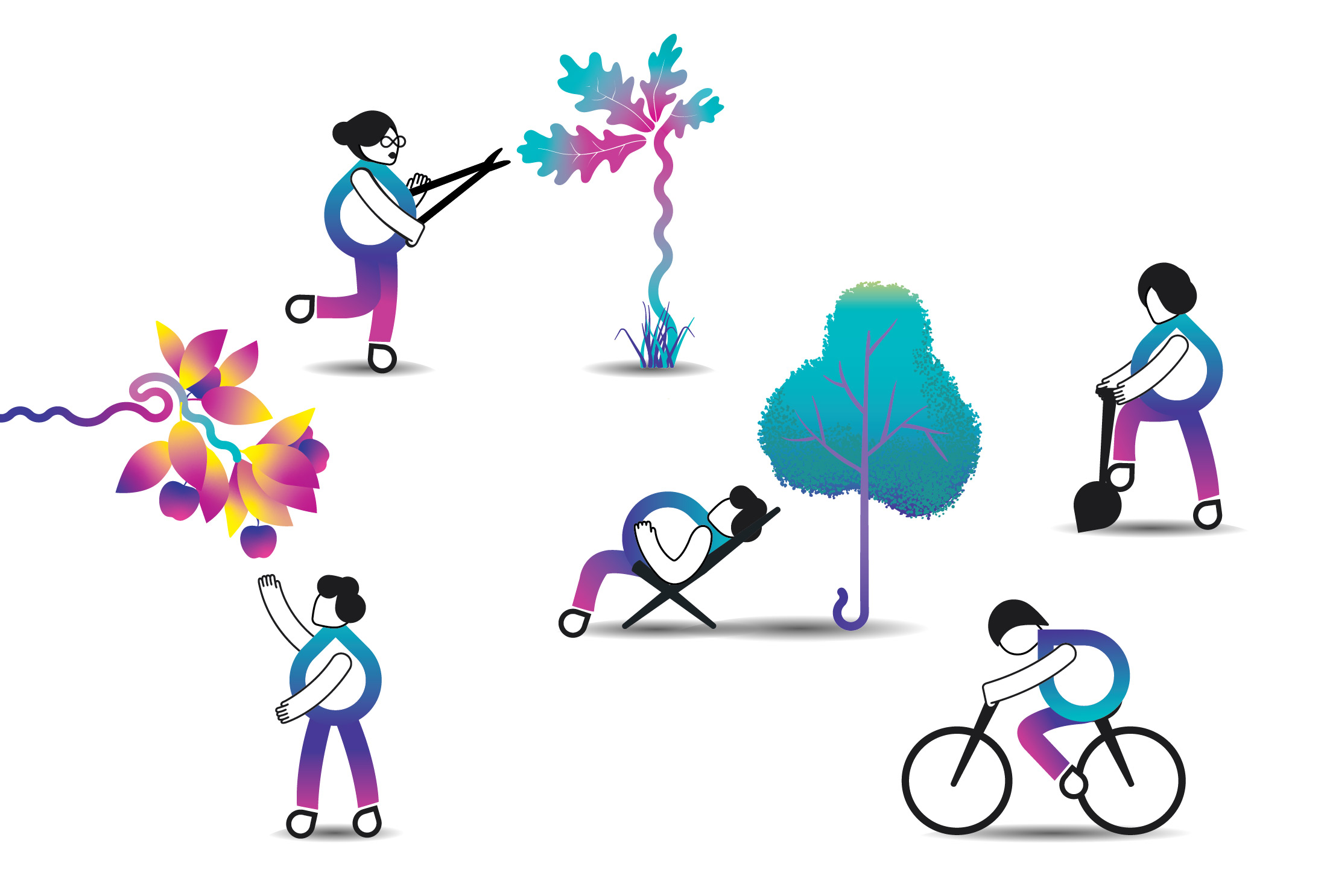 illustration for Wildlife at the Western project