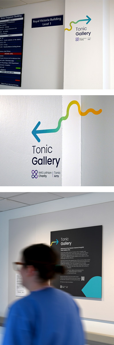 Tonic wayfinder signage