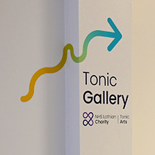 Signage and Wayfinding project for NHS Lothian Charity Tonic Galleries